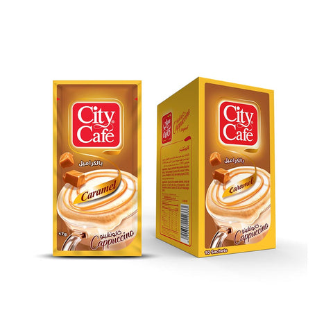 City Cafe Caramel Cappuccino - 10 sachets