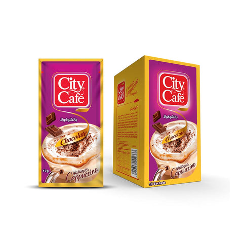 City Cafe Chocolate Cappuccino - 10 sachets