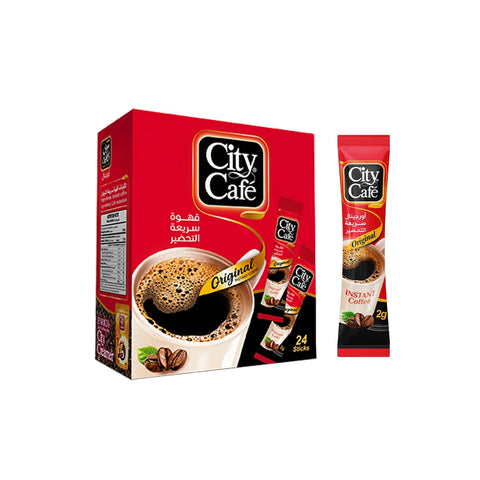 City Cafe Original Instant Coffee - 24 sachets