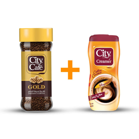 Offer: City Cafe Gold 80g + City Creamer 170g