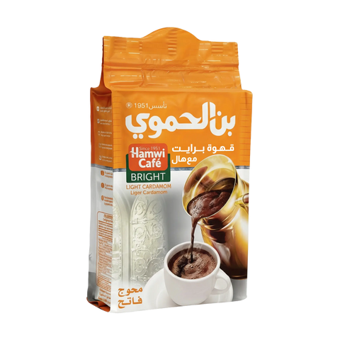 Hamwi Cafe Light Roasted Turkish Coffee (With Cardamom) – 90g & 180g